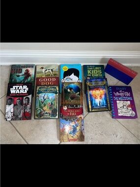 11 fictional tween hardback books